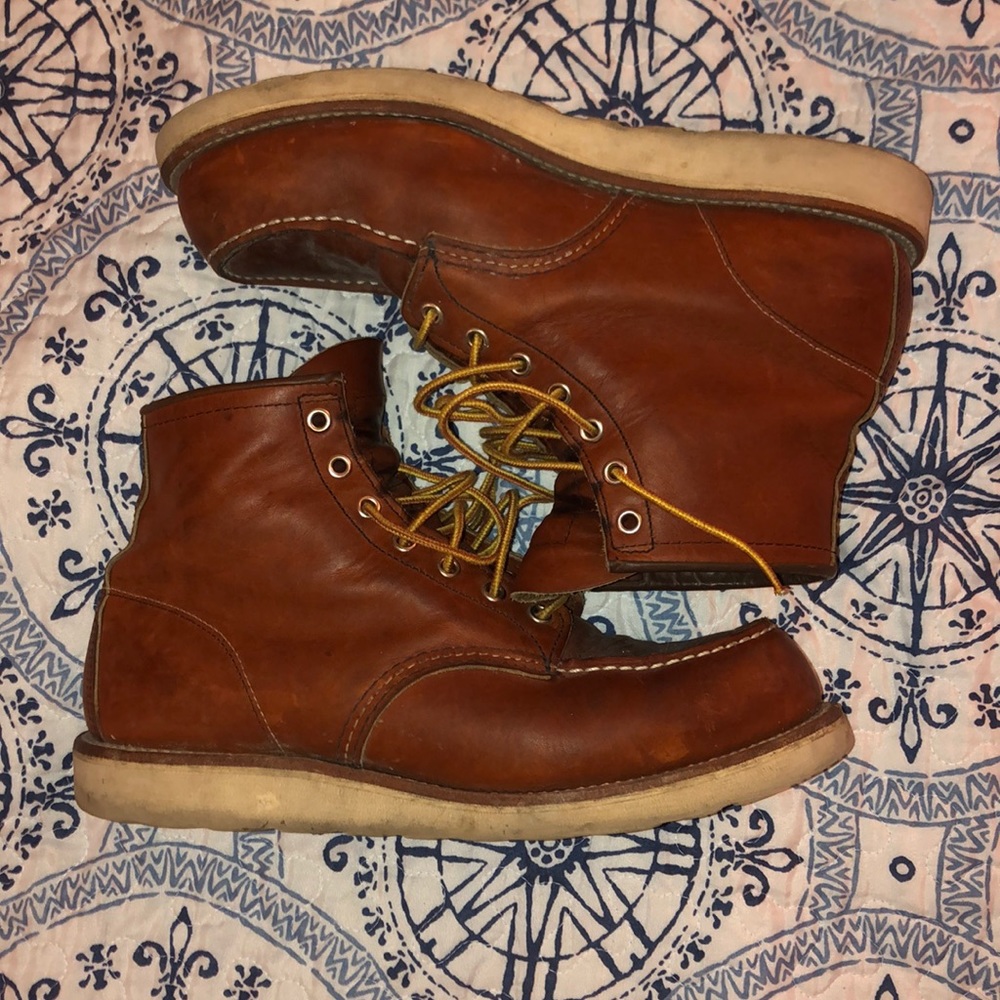 Red Wing 6in Moc Toe 875